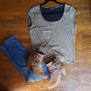 *SEXY* soft gold top